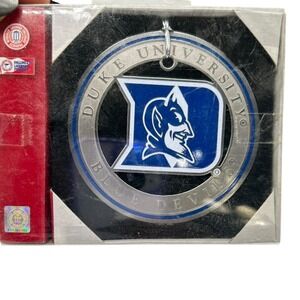 NEW‎ Duke Blue Devils University Sport Candy Cane Ornament Forever Collectibles